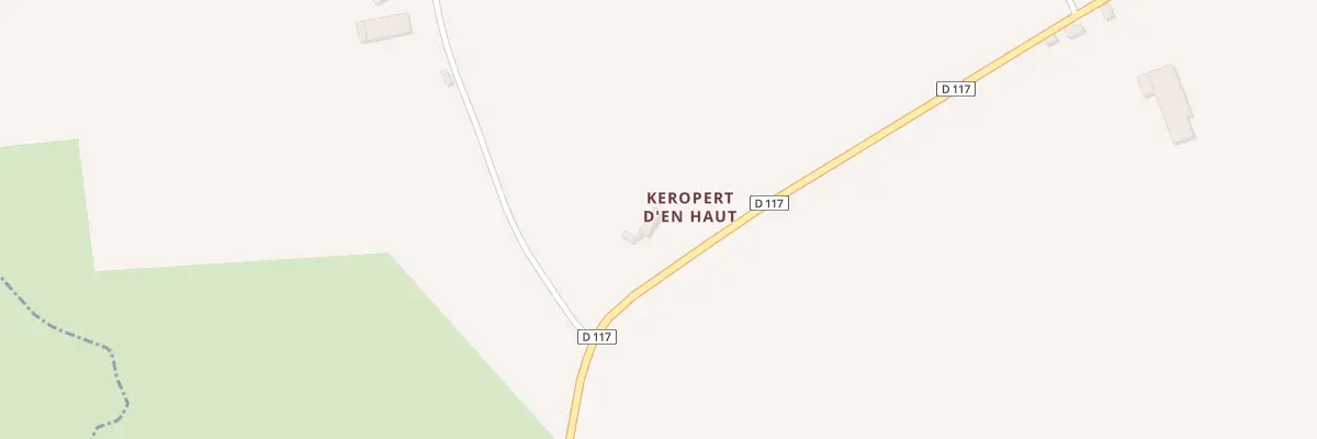 Plan du 1 Keropert à Radenac