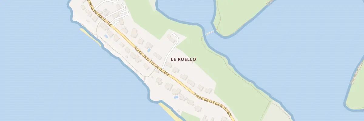 Plan du 33 Rte de la Pointe du Bill à Séné