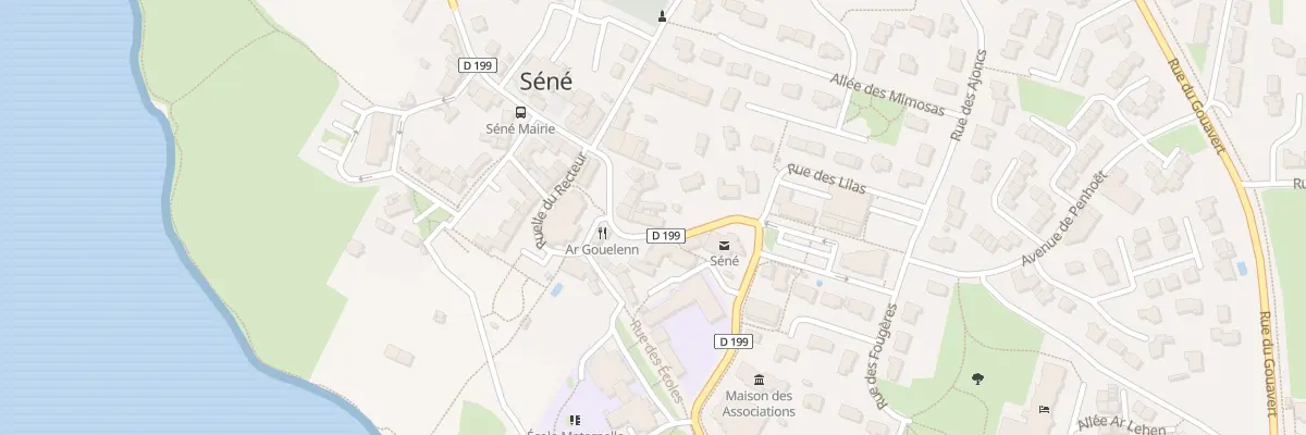 Plan du 11 Av de Penhoët à Séné