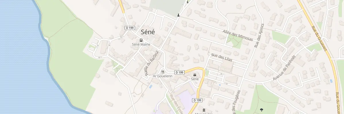 Plan du 12 Pl de l’Église à Séné
