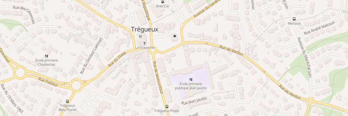 Plan du 4 Rue de Verdun à Trégueux