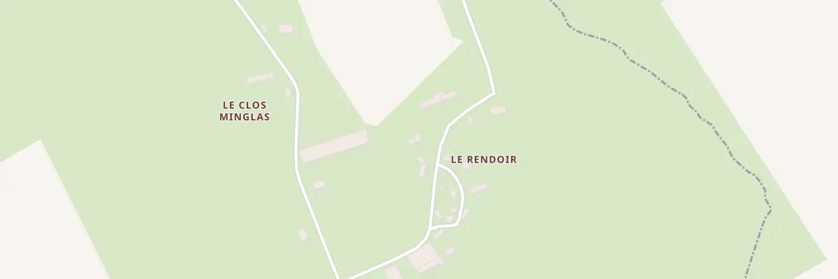 Plan du 5323 Le Rendoir à Saint-Allouestre