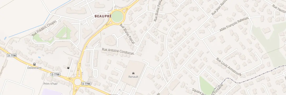 Plan du 41 Rue Blaise Pascal à Vannes
