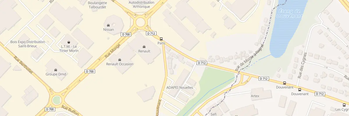 Plan du 78 Rue de Paris à Saint-Brieuc