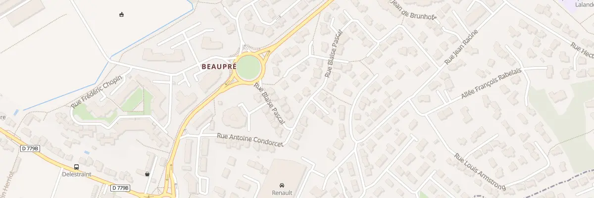 Plan du 42 Rue Blaise Pascal à Vannes