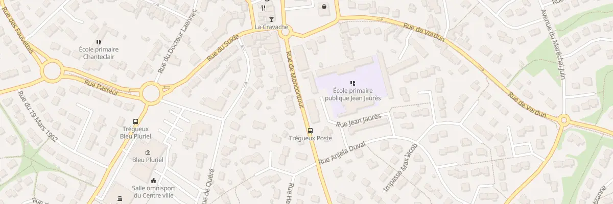 Plan du 11 Rue de Moncontour à Trégueux