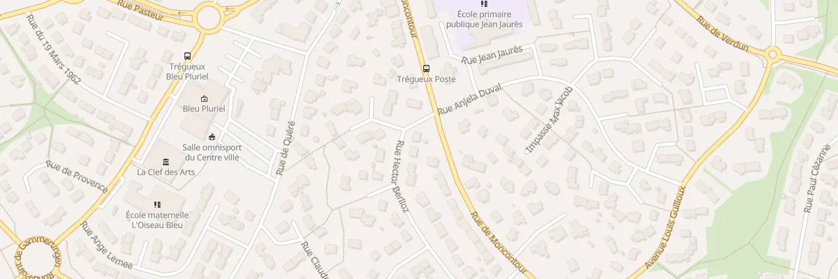 Plan du 24 Rue Hector Berlioz à Trégueux