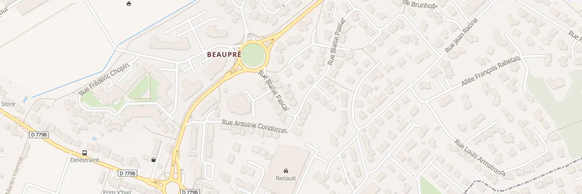 Plan du 46 Rue Blaise Pascal à Vannes