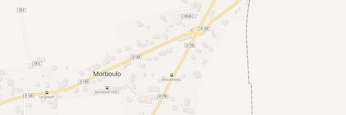 Plan du 1B Rte du Pont à Locqueltas
