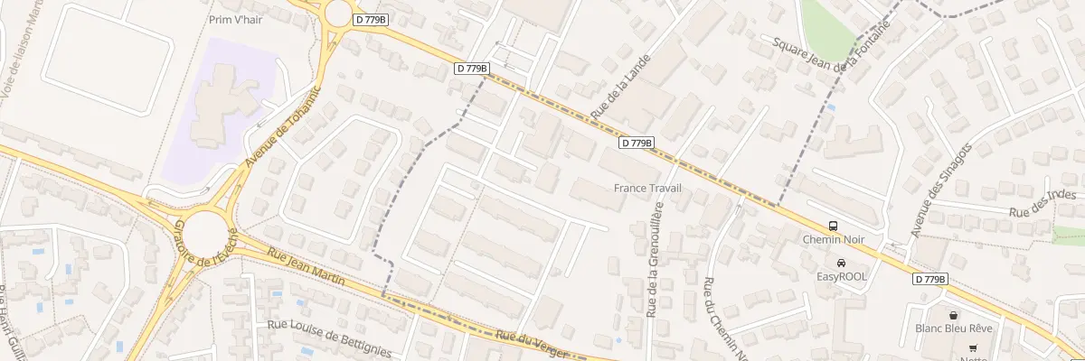 Plan du 15 Rte de Nantes à Séné
