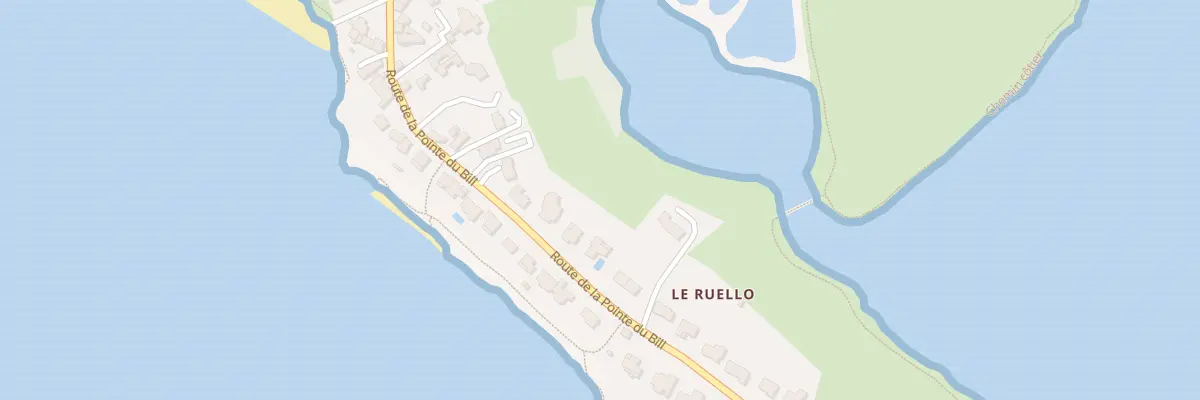 Plan du 21 Rte de la Pointe du Bill à Séné