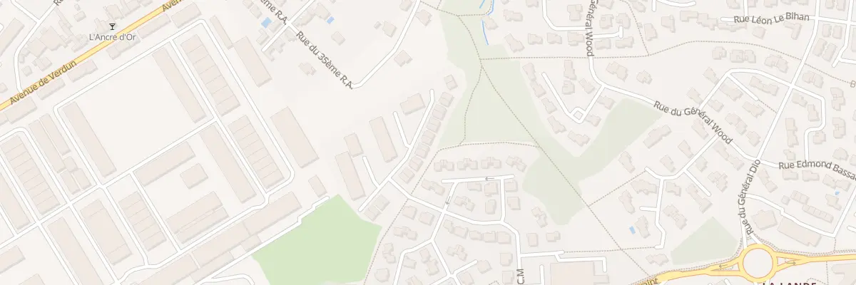 Plan du 14 Rue Marie-Thérèse Tarkoy à Vannes