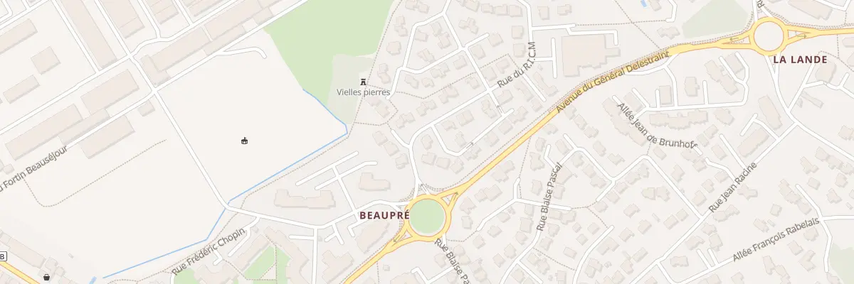 Plan du 2 Rue Daniel Danielis à Vannes