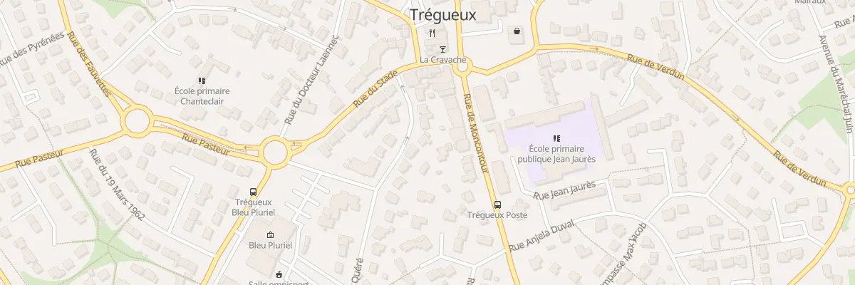 Plan du 7 Rue de Quéré à Trégueux