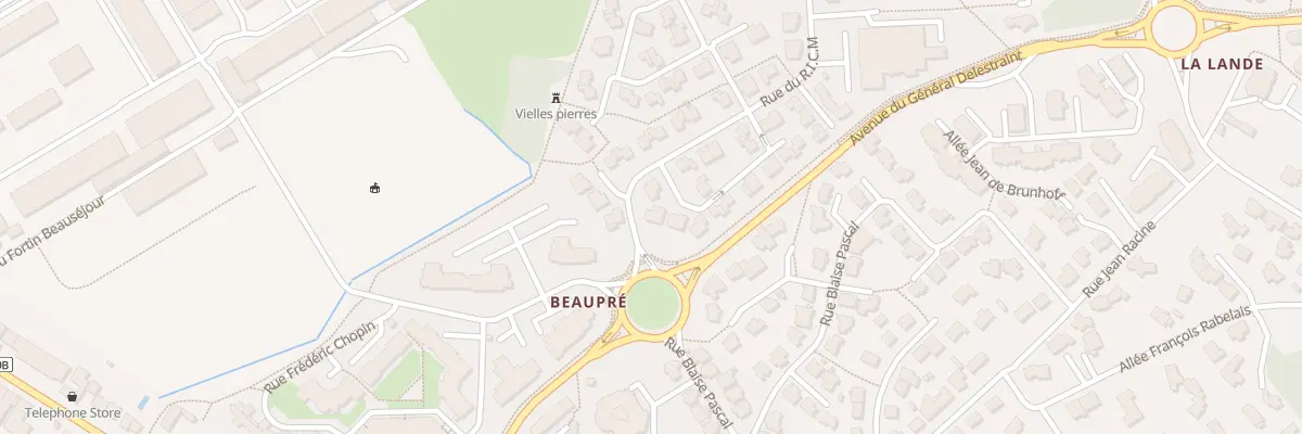 Plan du 4 Rue Daniel Danielis à Vannes
