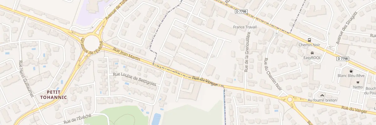 Plan du 10 Rue Les Vents du Sud à Séné