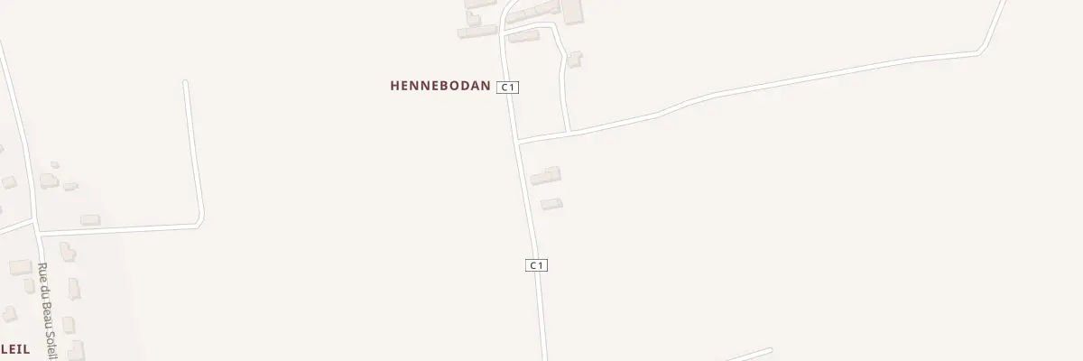 Plan du 5079 Hennebodan à Réguiny