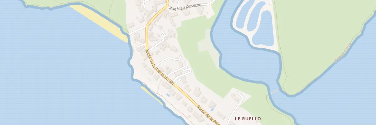 Plan du 11 Rte de la Pointe du Bill à Séné