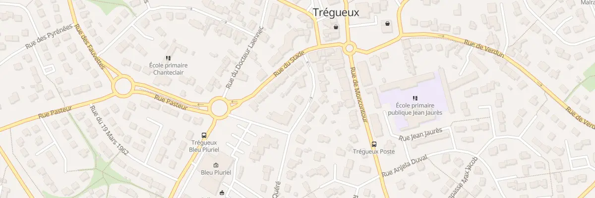 Plan du 4 Rue de Quéré à Trégueux