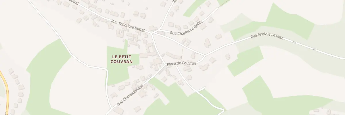 Plan du 1A Pl de Couvran à Plérin