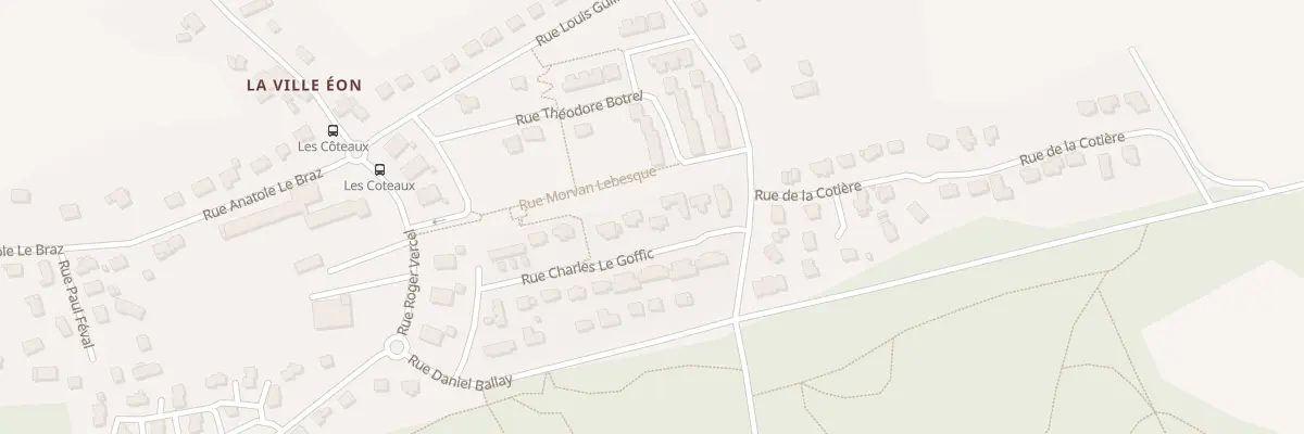 Plan du 15 Rue Charles Le Goffic à Plédran