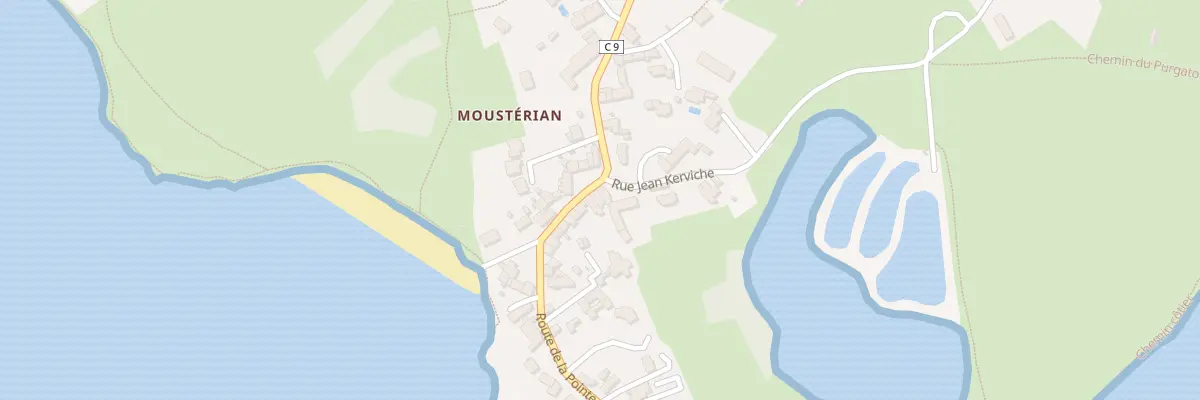 Plan du 29 Rte de Moustérian à Séné