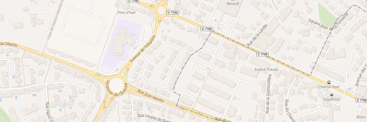 Plan du 26 Rue Jean Iv De Montfort à Vannes