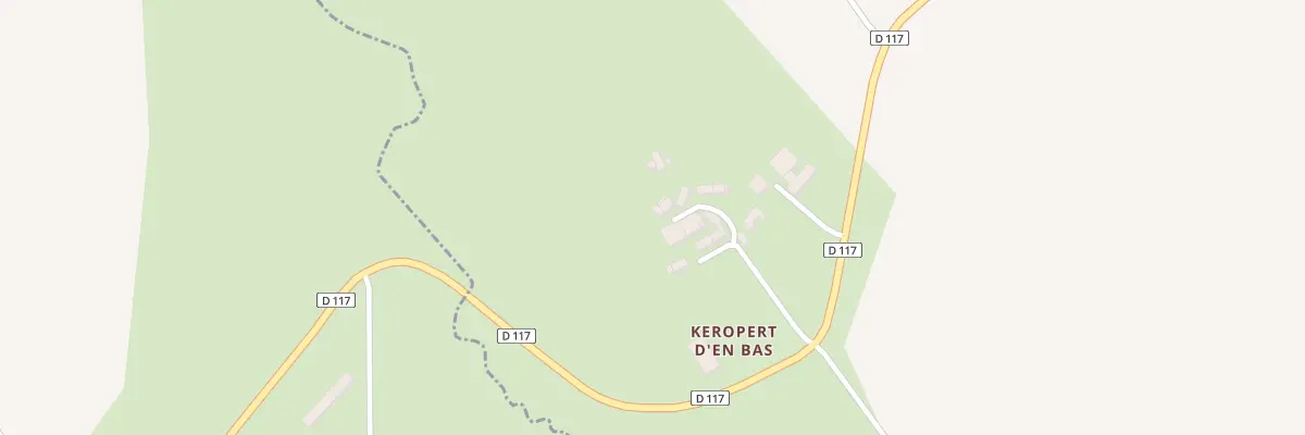 Plan du 5367 Keropert à Radenac