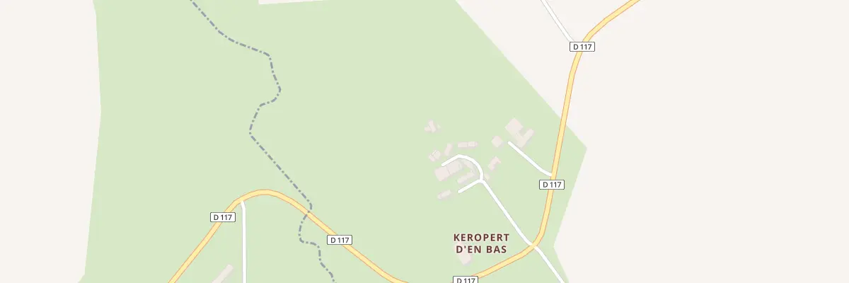 Plan du 6 Keropert à Radenac