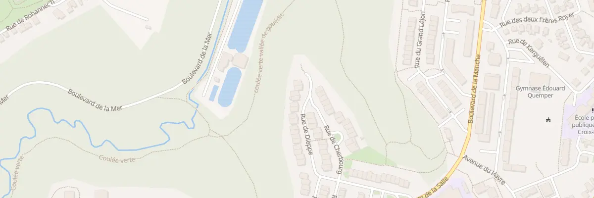 Plan du 27 Rue de Dieppe à Saint-Brieuc