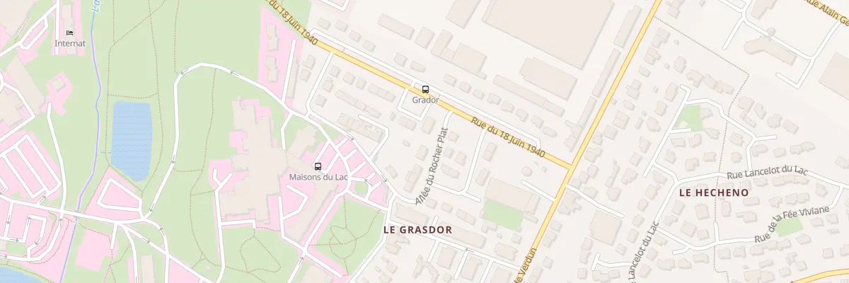 Plan du 2B All du Rocher Plat à Vannes