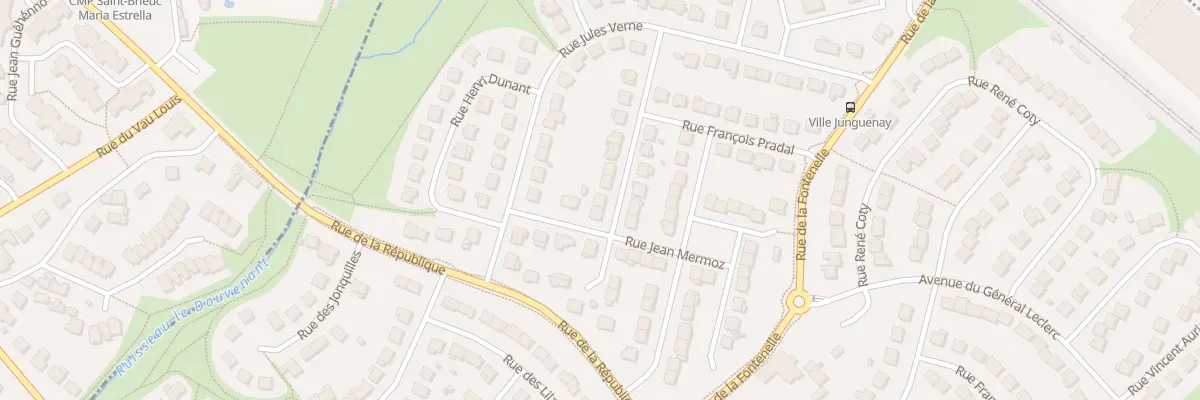 Plan du 13 Rue du Docteur Charcot à Trégueux