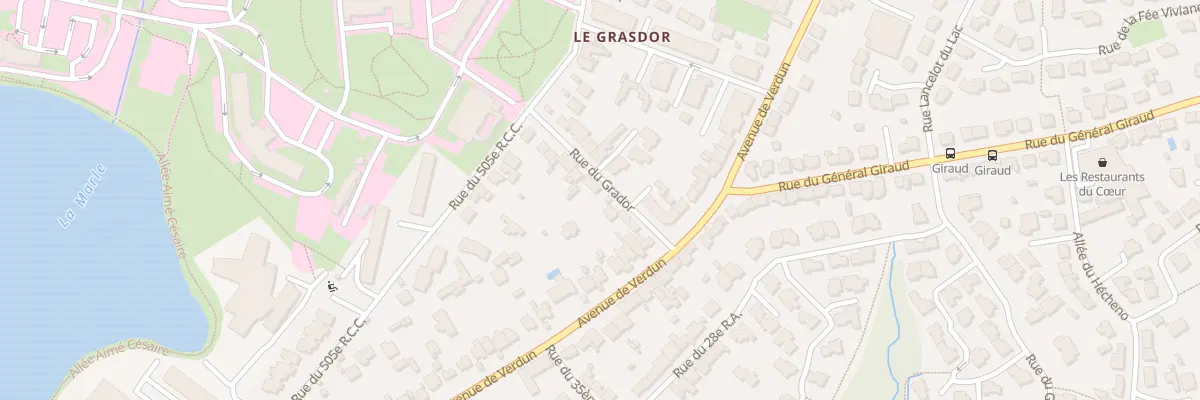 Plan du 7 Rue du Grador à Vannes