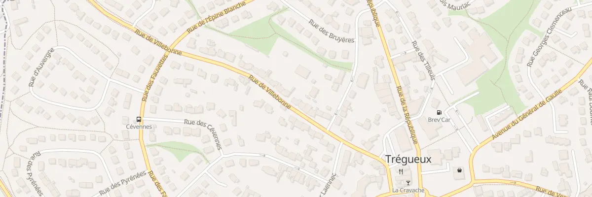 Plan du 18 Rue de Villebonne à Trégueux