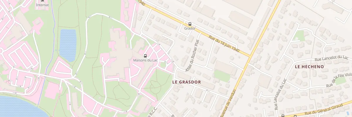 Plan du 13 All du Grador à Monteneuf