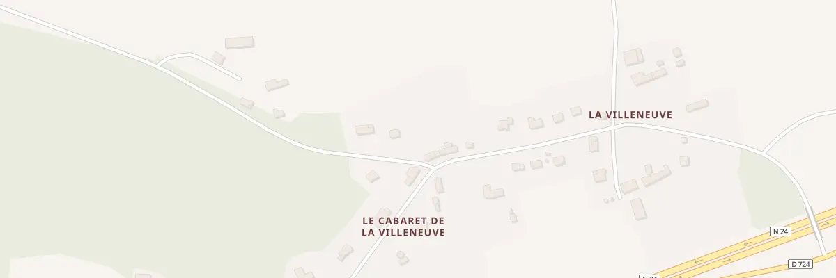 Plan du 5026 Le Cabaret de la Villeneuv à Saint-Allouestre