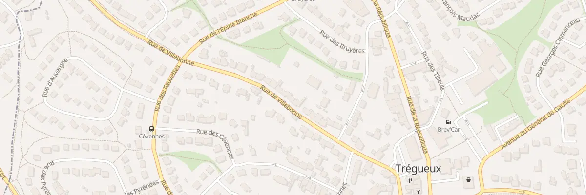 Plan du 24 Rue de Villebonne à Trégueux