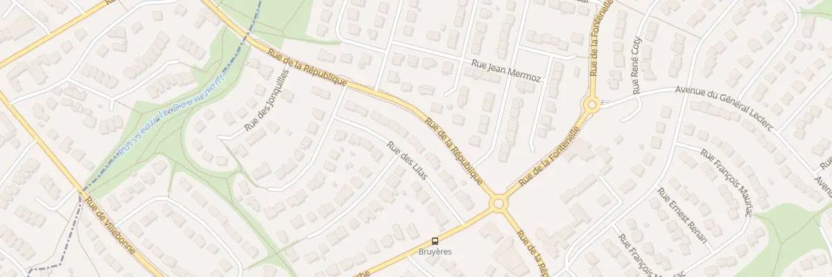 Plan du 16 Rue des Lilas à Trégueux