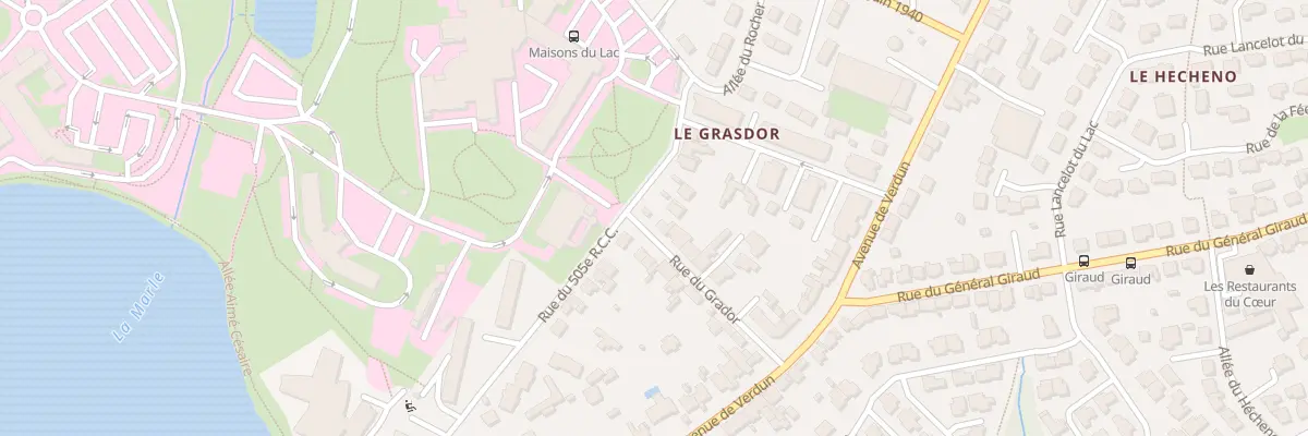 Plan du 20 Rue du Grador à Vannes