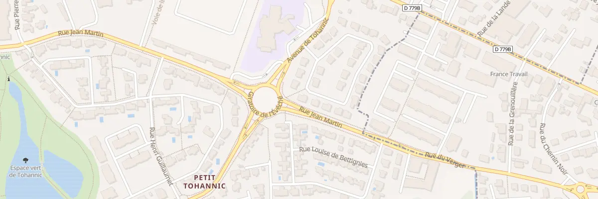 Plan du 8 Rue Jean Iv De Montfort à Vannes