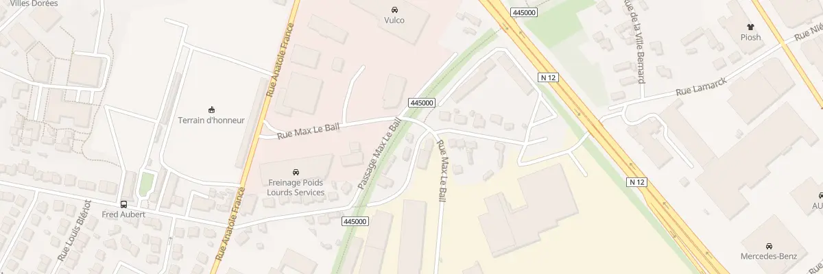 Plan du 27 Rue Ferdinand de Lesseps à Saint-Brieuc