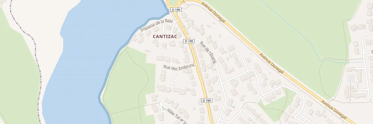Plan du 17 Rue de Cantizac à Séné