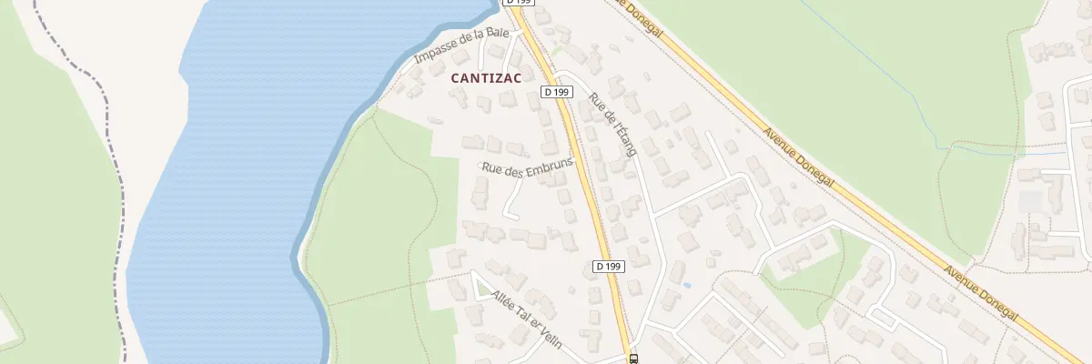 Plan du 1 Rue des Embruns à Séné