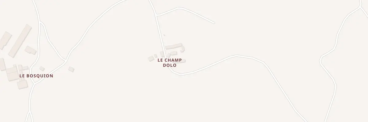 Plan du 23 Le Champ Dolo à Hénon