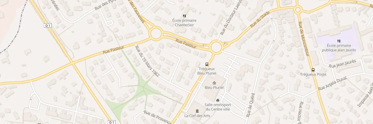 Plan du 29 Rue du 19 mars 1962 à Trégueux