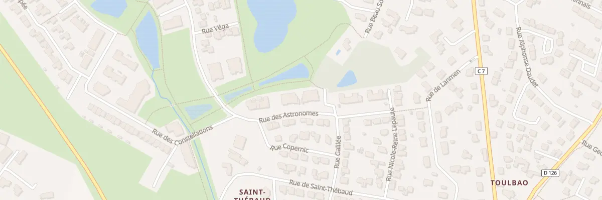 Plan du 2A Rue des Astronomes à Saint-Avé