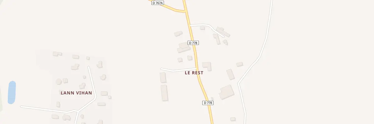 Plan du 5096 Le Reste à Locqueltas