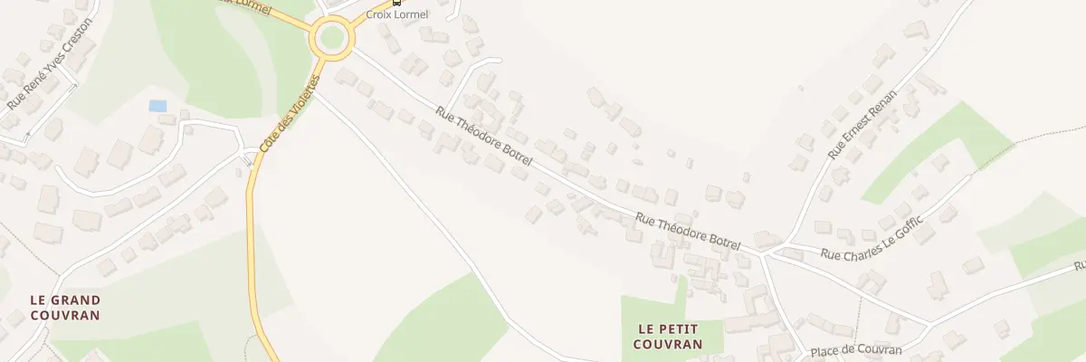 Plan du 20 Rue Théodore Botrel à Plérin