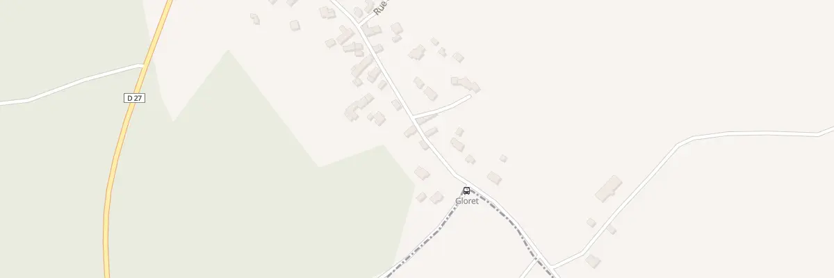 Plan du 54 Rue de Gloret à Plédran