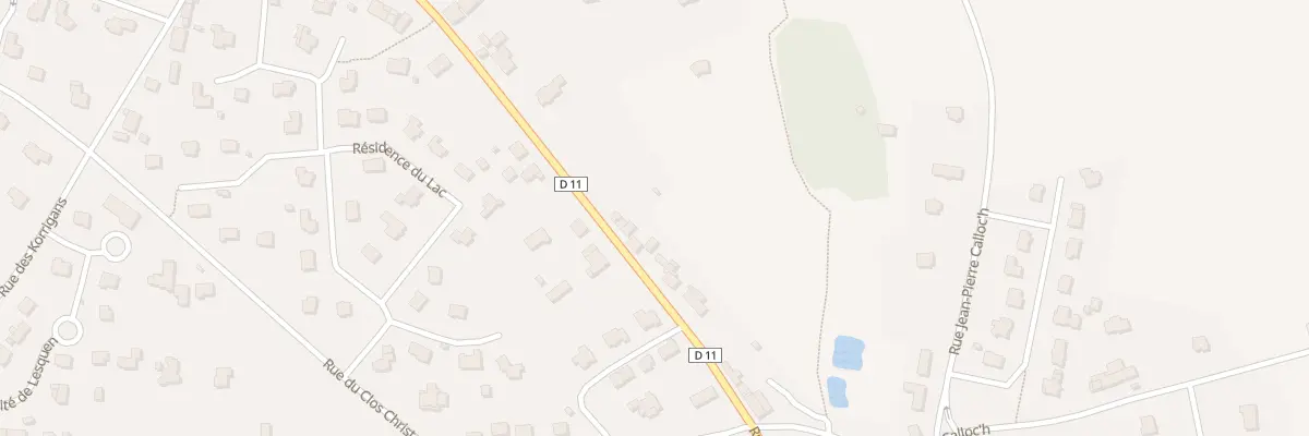 Plan du 37 Rue du Général de Gaulle à Réguiny